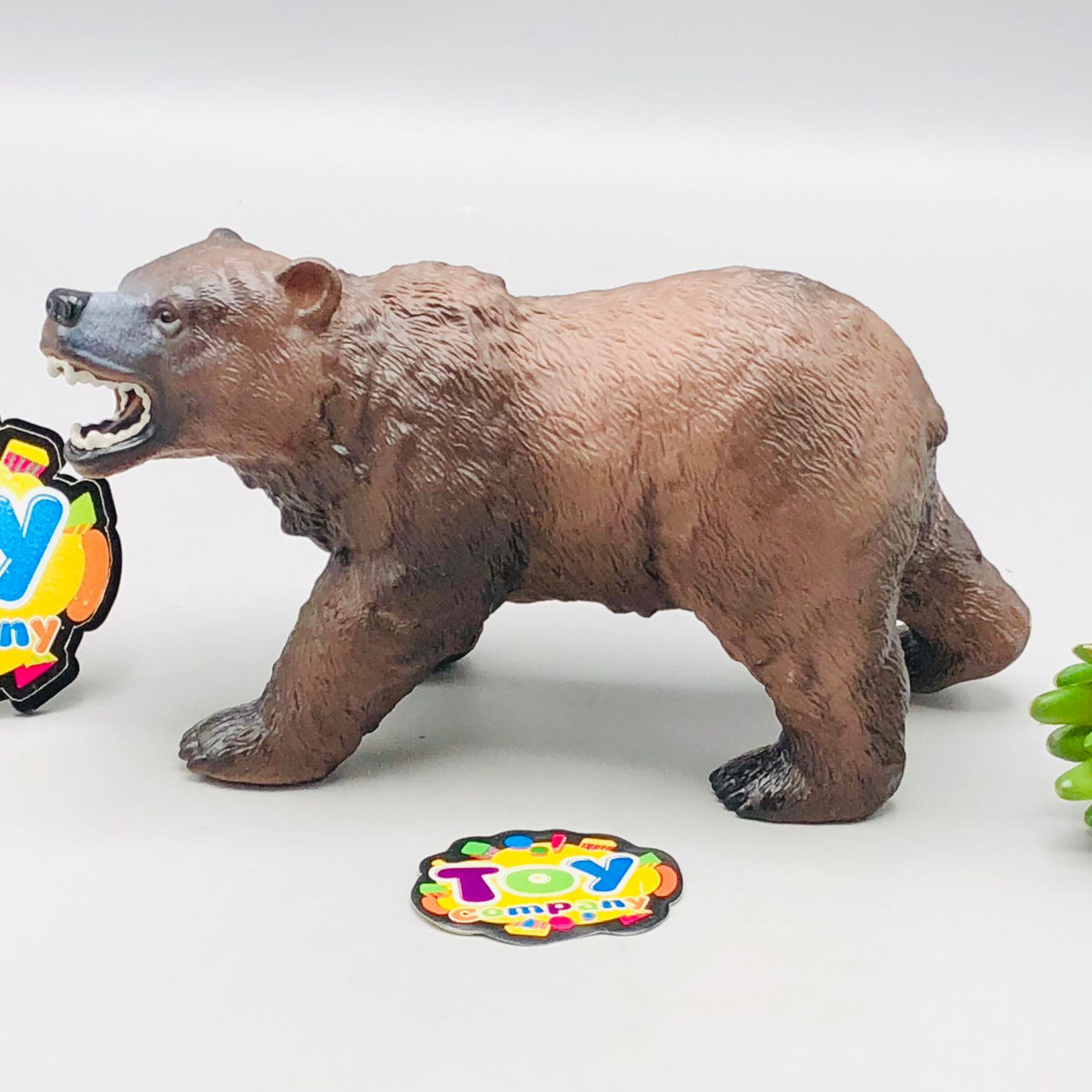 1Pc Premium Brown Bear Animal Figure Toy