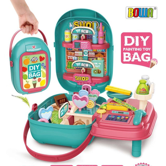 Bowa's Super Market Suitcase