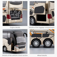 1:30 Diecast Double Decker Model Bus