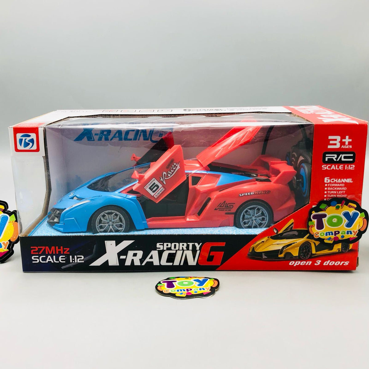 1:12 RC Spray Racing Car With Openable Doors