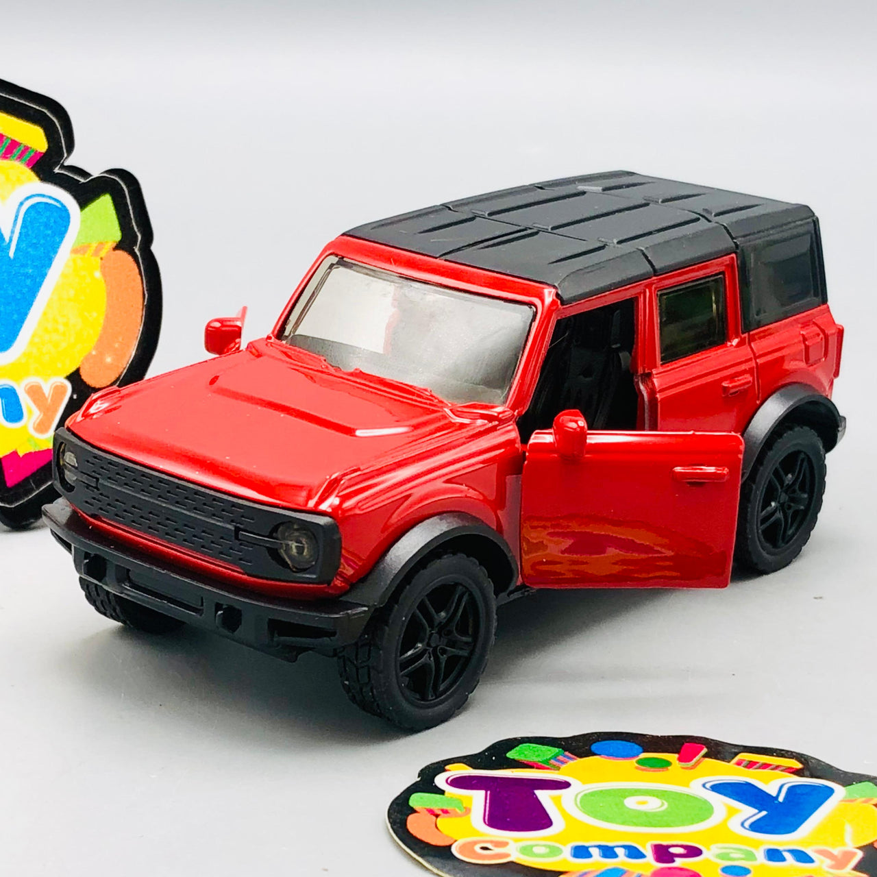 1:36 Mini Diecast Ford Bronco Model Car - 1Pc