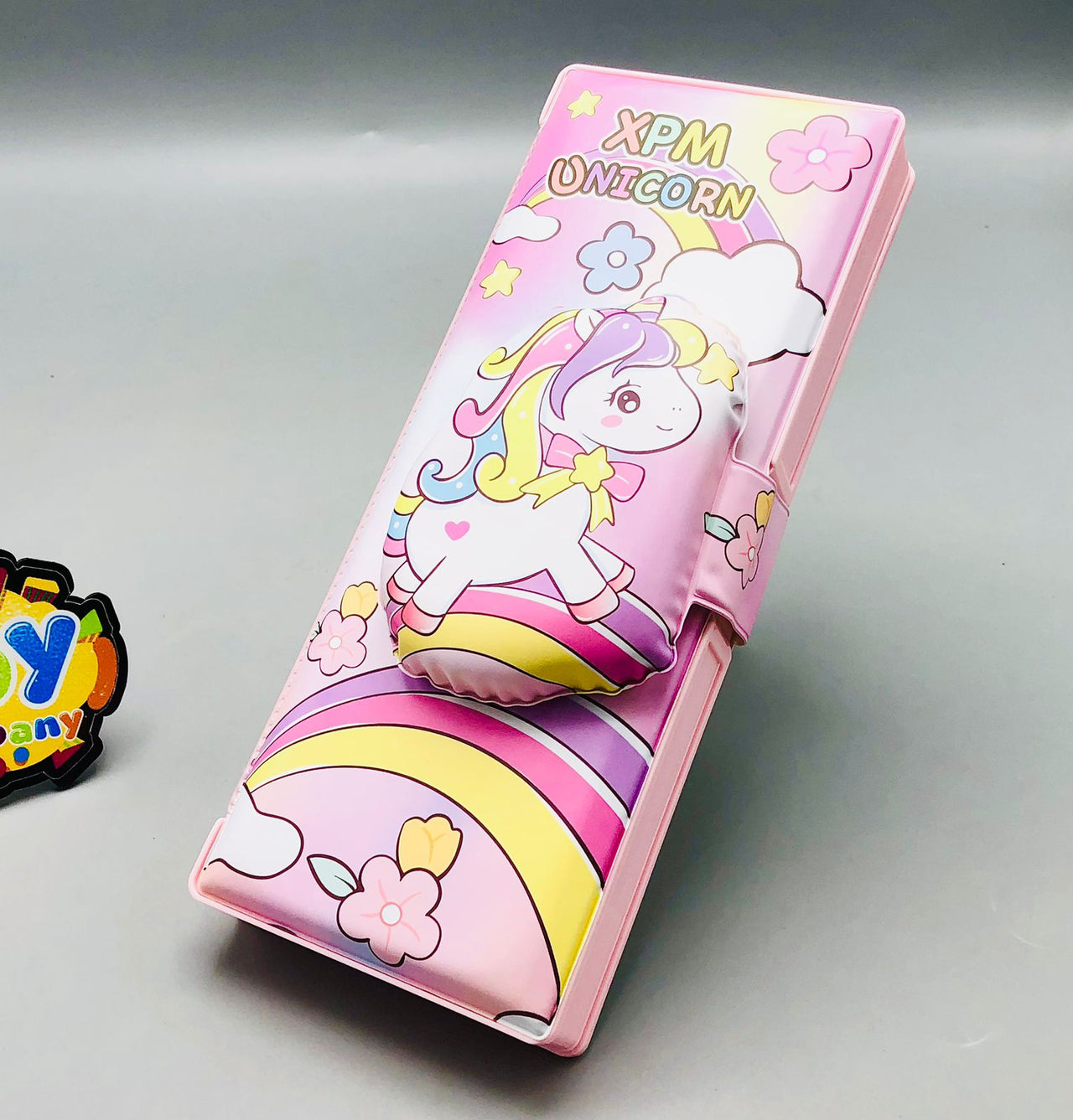 Cute Unicorn Design Double Sided Magnetic Geometry Box