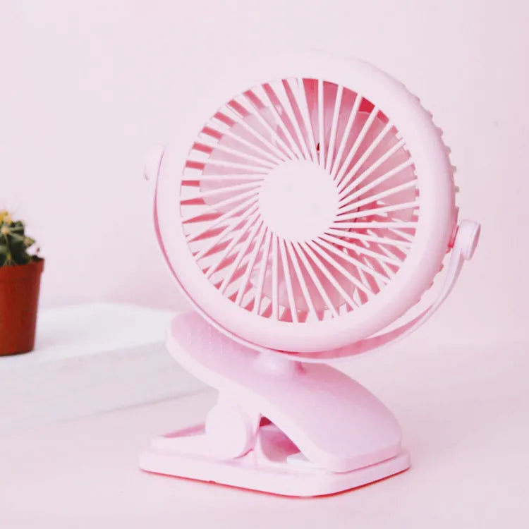 Rechargeable Mini Slim Table Clamp Fan