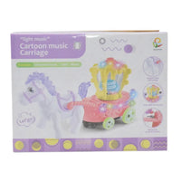 Electric Pony Horse Cartoon Carriage With light & music