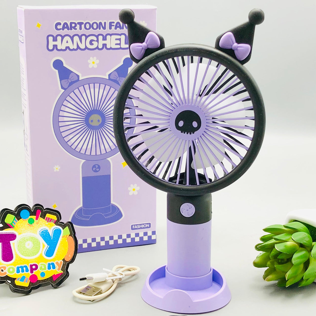 Sanrio Rechargeable Mini Handheld & Desktop Fan