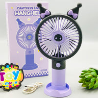 Sanrio Rechargeable Mini Handheld & Desktop Fan