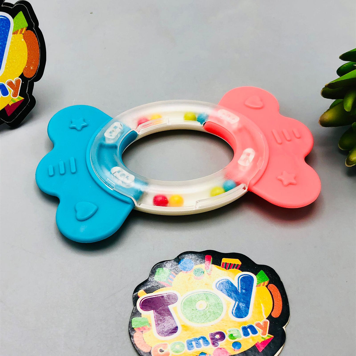 7Pcs Premium Baby Handbell Rattles & Teethers Set