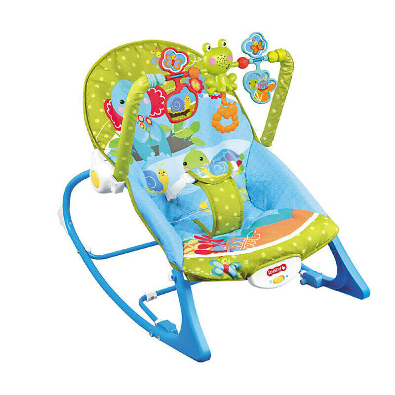 Frog Infant To Toddler Baby Musical Rocker