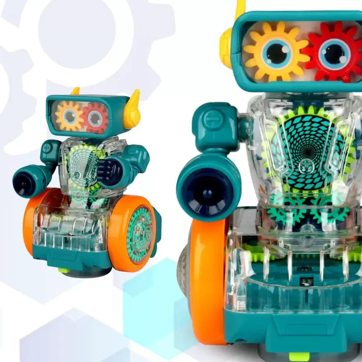 Electric Gear Rotatory Musical Robot