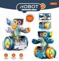 Electric Gear Rotatory Musical Robot