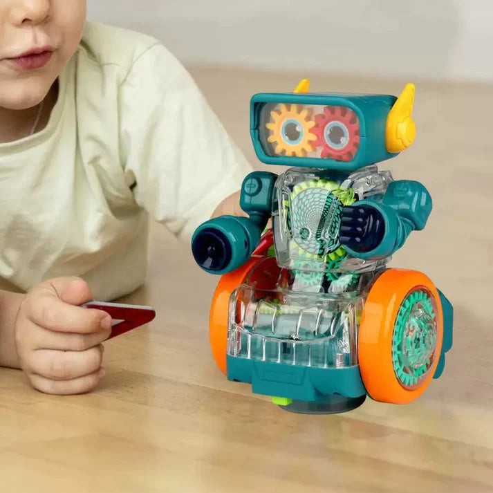 Electric Gear Rotatory Musical Robot