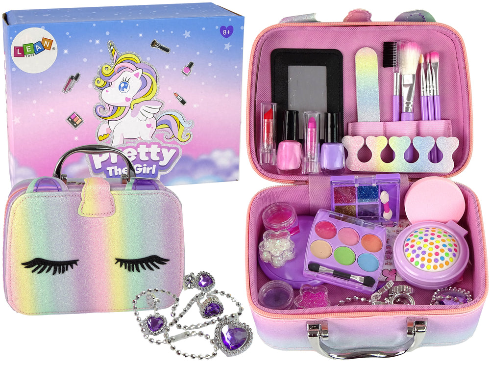Girls Realistic Makeup Unicorn Style Box