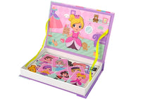 51Pcs Girl's Costume Game Magnetic Puzzle Book