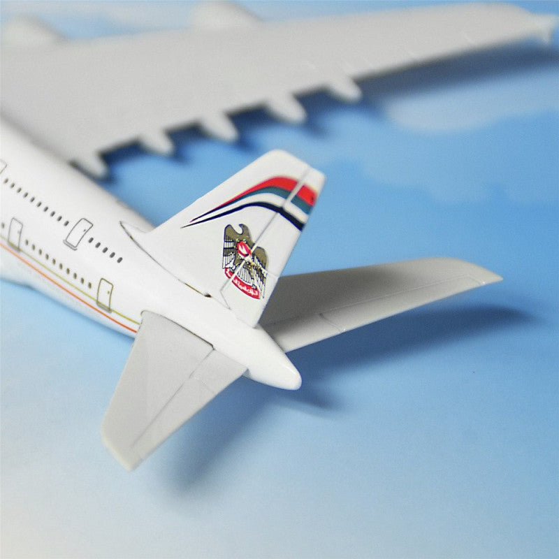 Etihad A380 Passenger Plane Model