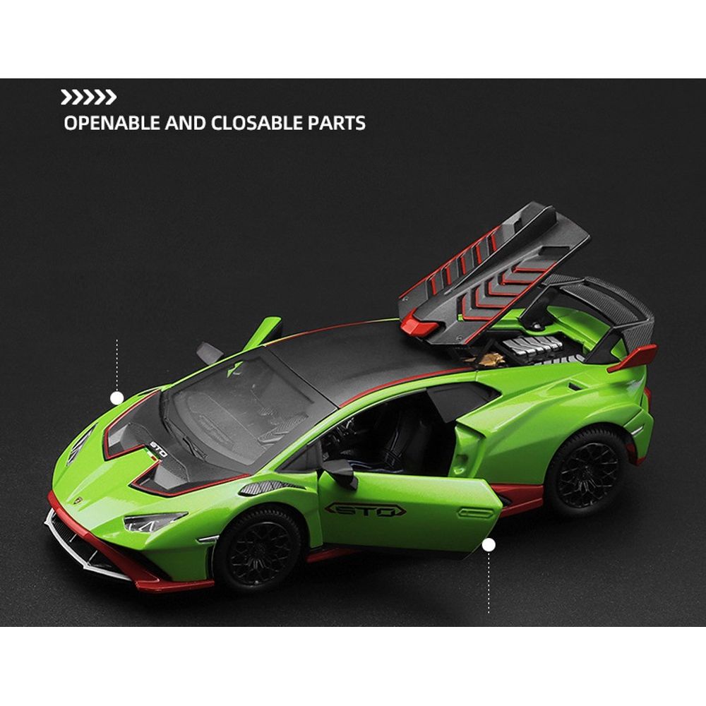 1:32 Diecast Lamborghini Huracan STO Official Licensed Model