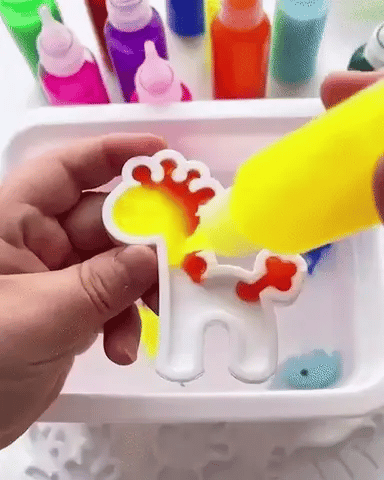 DIY Magic Gel Water Animal Molds