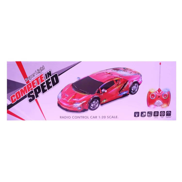 1:18 RC Super Light Racing Car With Rechargeable Battery
