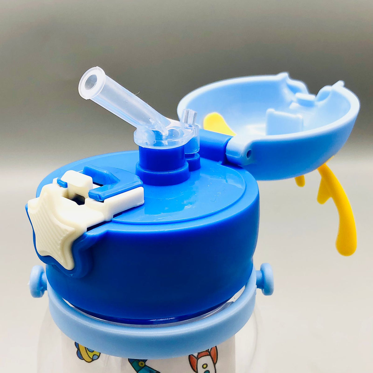600ml Premium Transparent Sipper Water Bottle