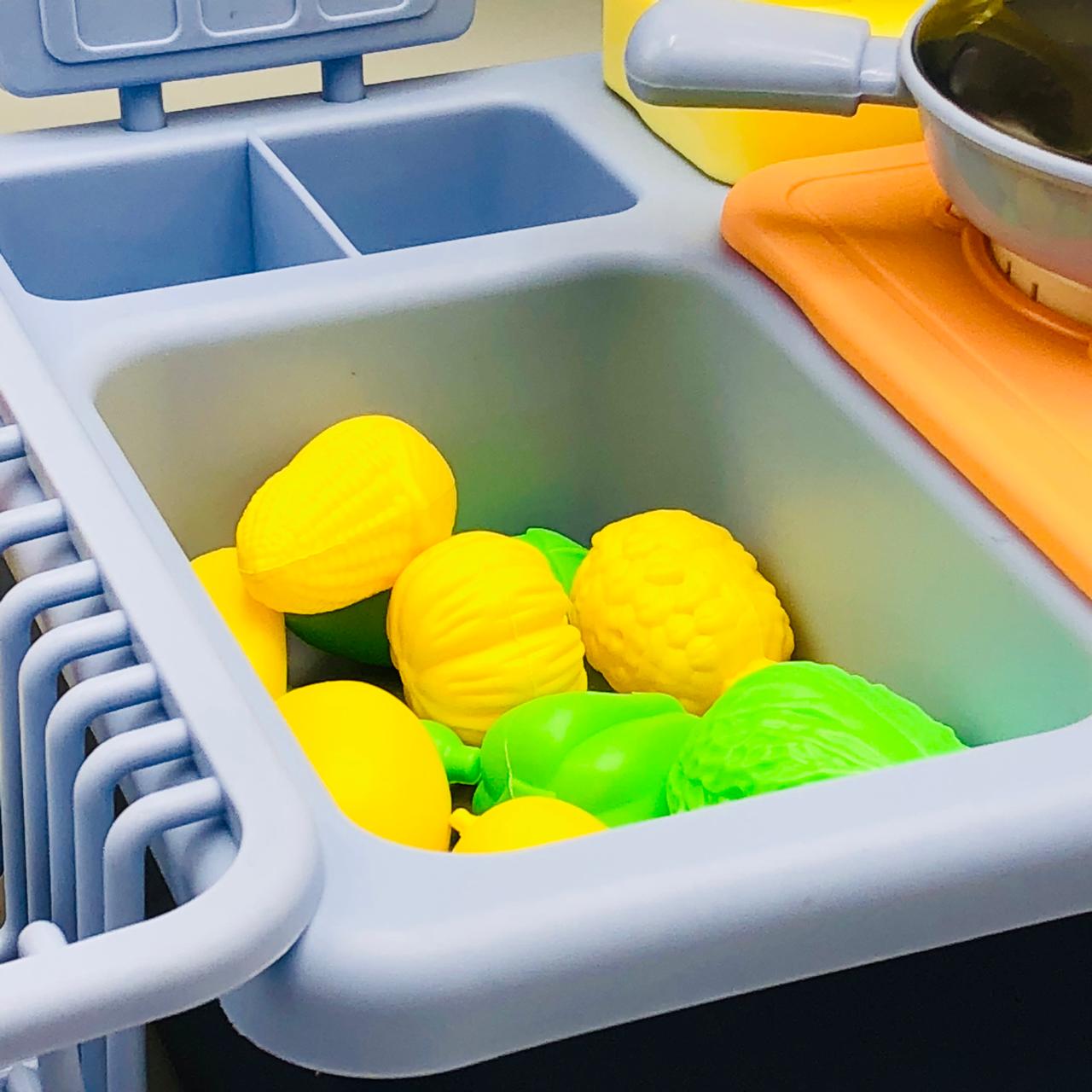 Electric Pretend Frozen Pumping Water Kitchen Sink