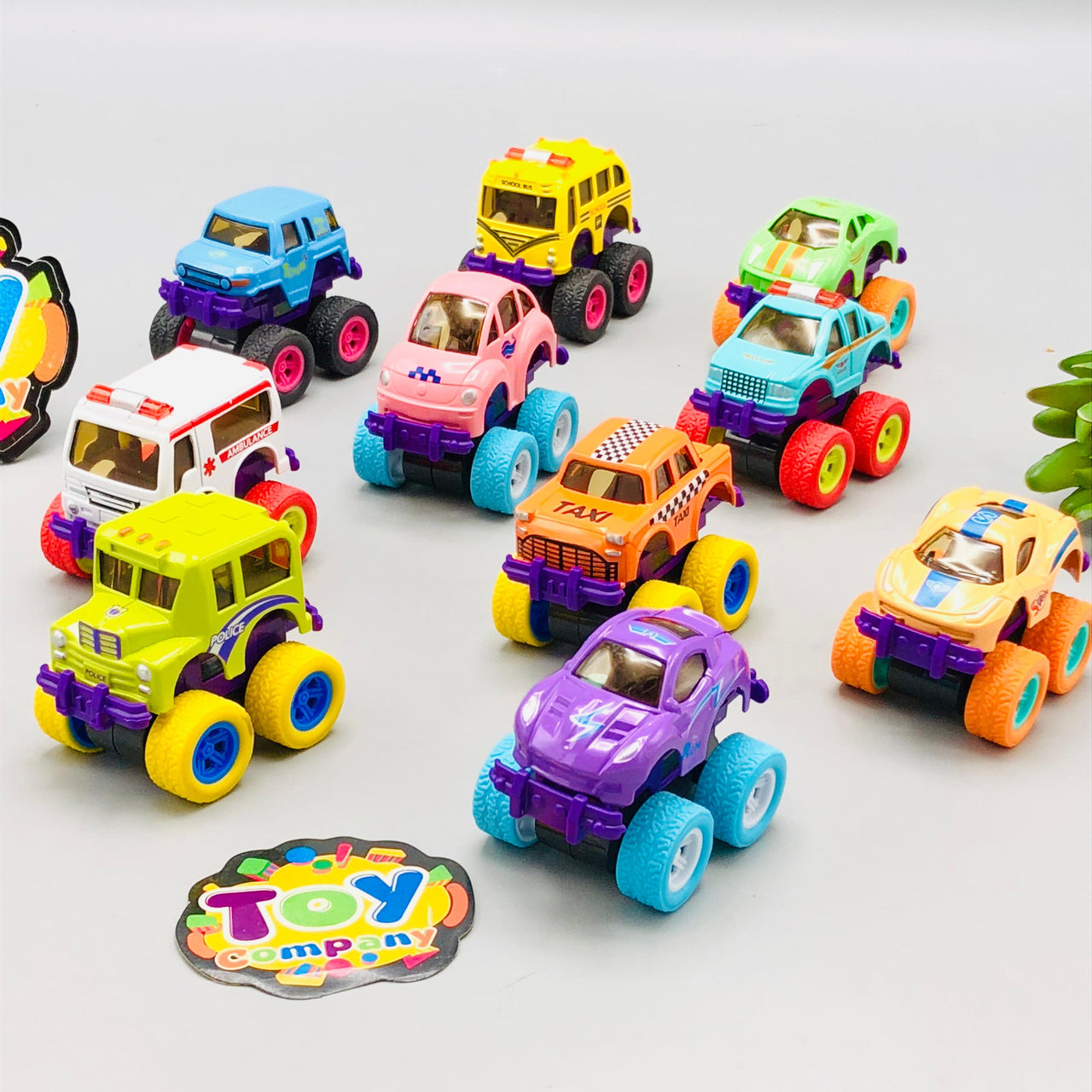 1Pc Cute Mini Diecast Pullback Racing Car - Assortment
