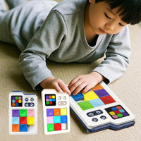 Electronic LED Display Slide Puzzle Game