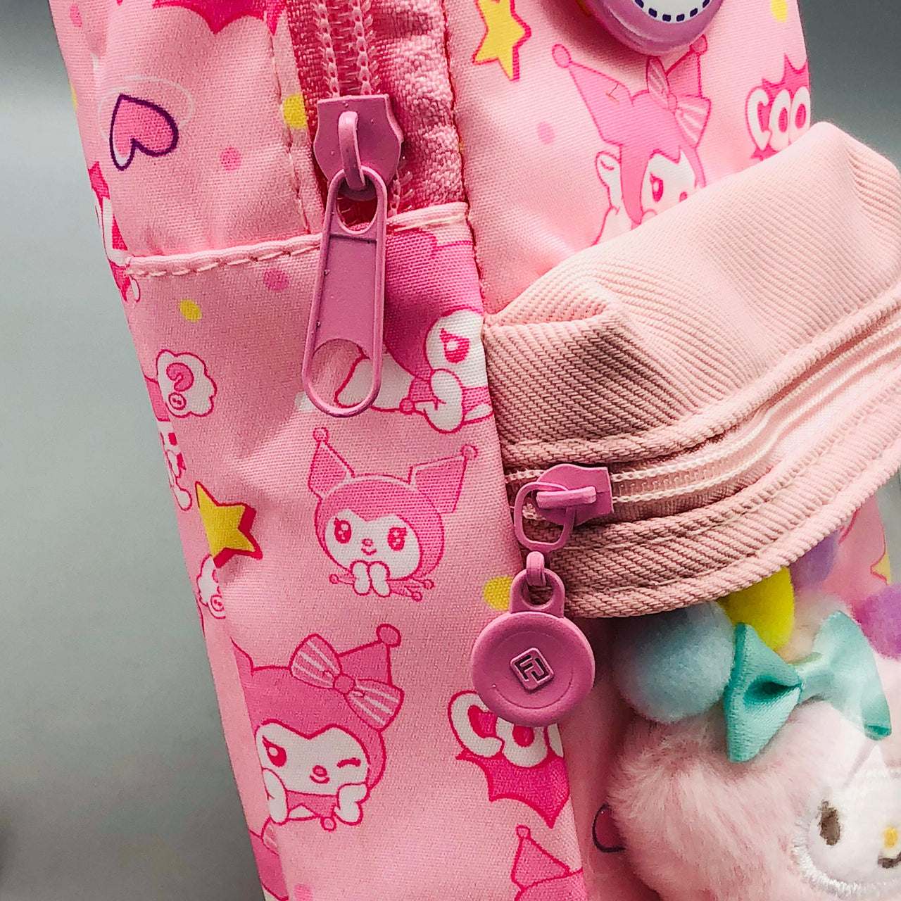 Premium Kuromi Themed Kids Pencil Pouch