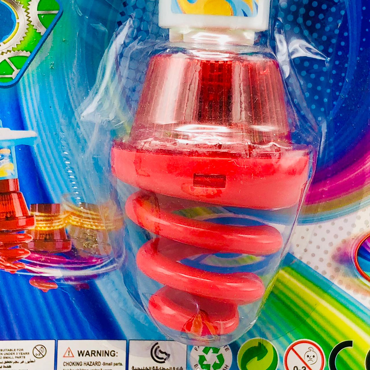 1Pc Light-up UFO Spinning Top
