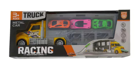 Multi-functional Racing Car Launcher Truck - 3 Cars