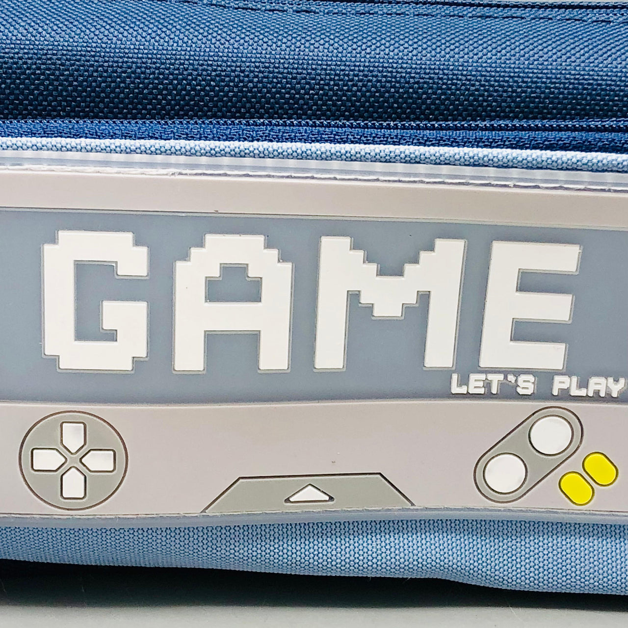 Premium Game Themed Kids Pencil Pouch - Blue