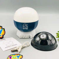 Rechargeable Starry Sky Projection Lamp With Sound
