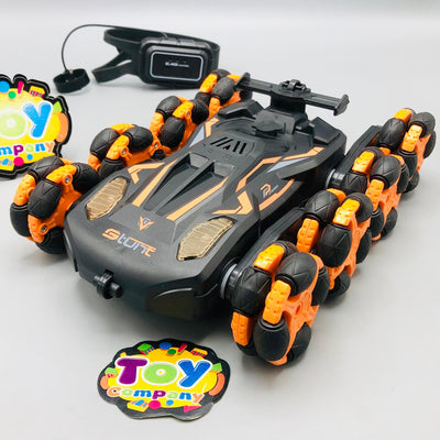 2.4GHz Gesture Control 8 Wheels Stunt Drift Car With Smoke