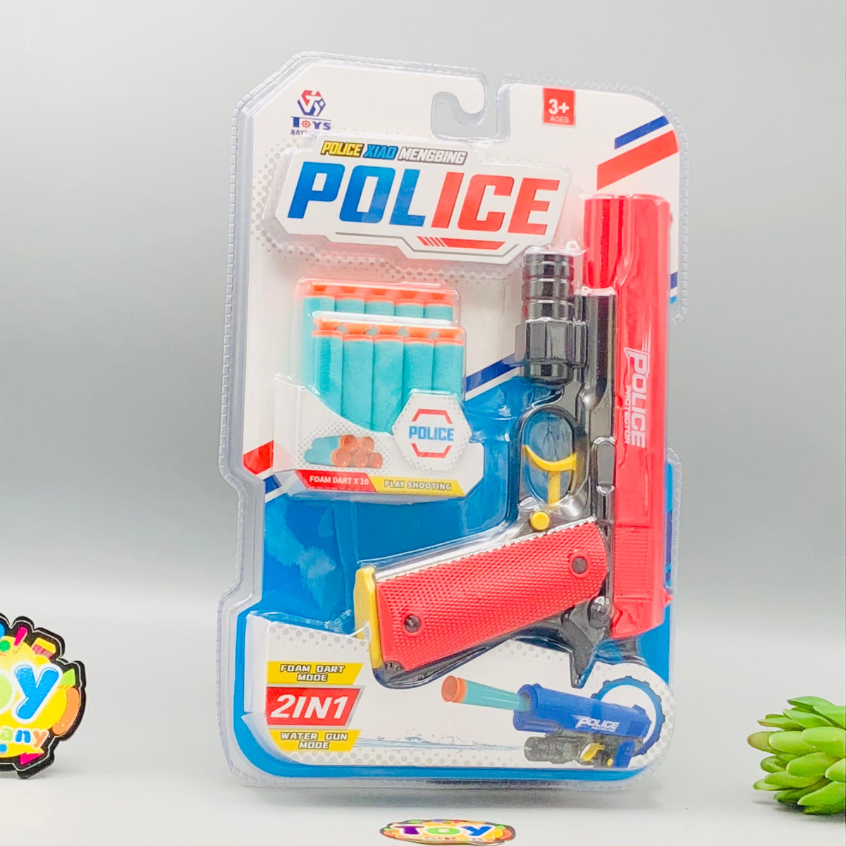 2in1 Manual Water & Soft Bullets Shooting Gun