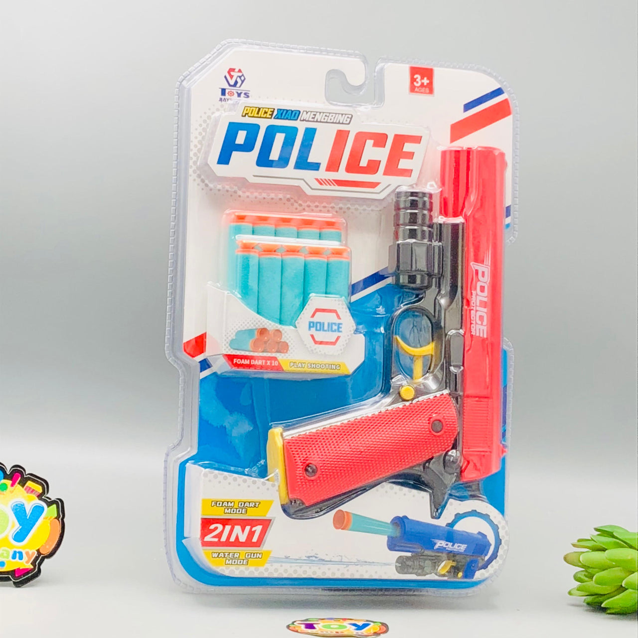 2in1 Manual Water & Soft Bullets Shooting Gun