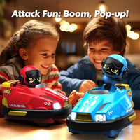 2Pcs 2.4G RC Racing Bumper Cars