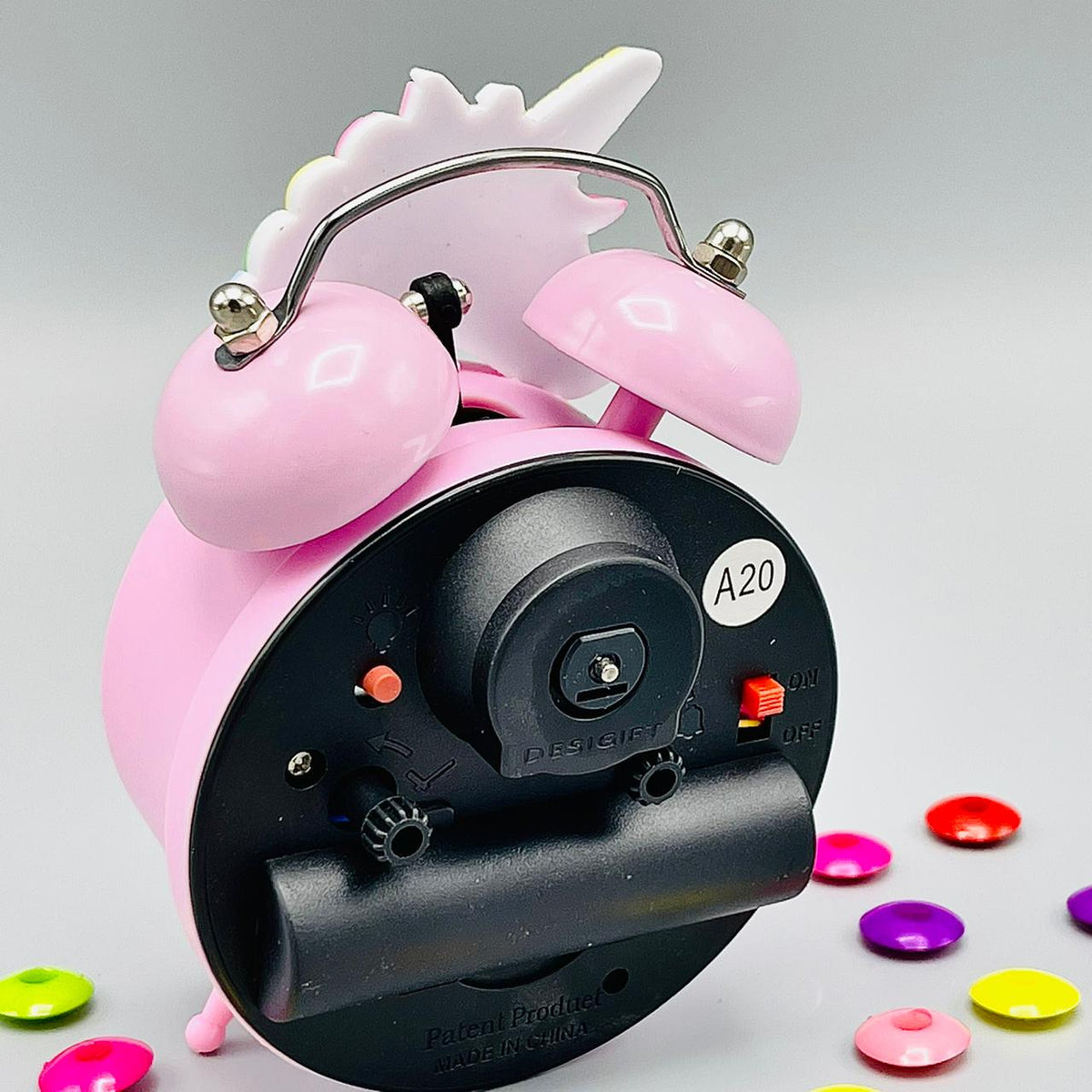 Unicorn Table Alarm Clock