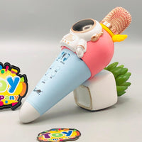 Rechargeable Spaceman Themed Handheld Bluetooth Microphone