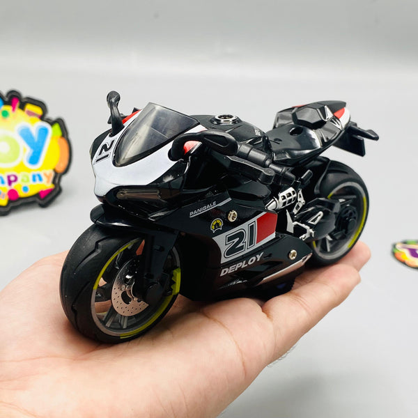 1:14 Mini Diecast Ducati Panigale V4 Bike Model