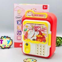 Lucky Cat Face Recognition & Fingerprint Unlock ATM Machine