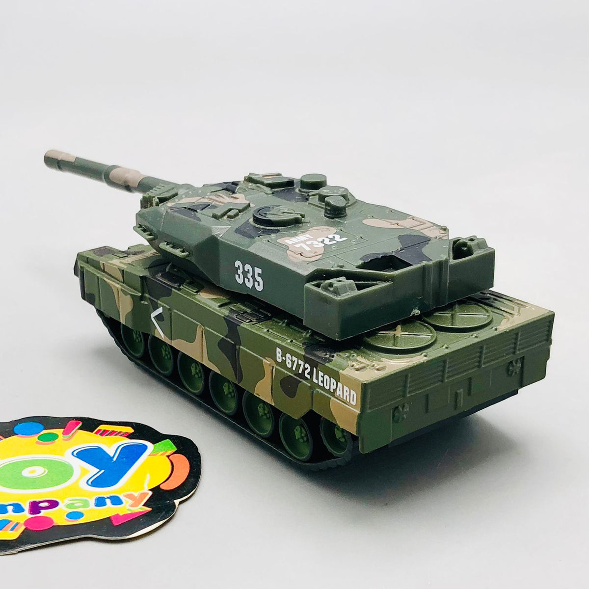 1:43 Diecast Force Combat Model Tank