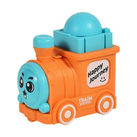 Press & Go Cartoon Mini Train - 1Pc