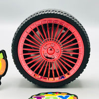 Rechargeable Silicon Tire Design Flexible Fan