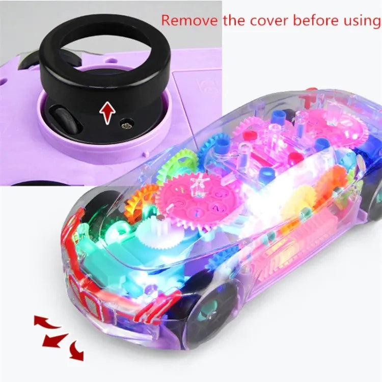 Electric Transparent Gear Concept Car With Light & Sound