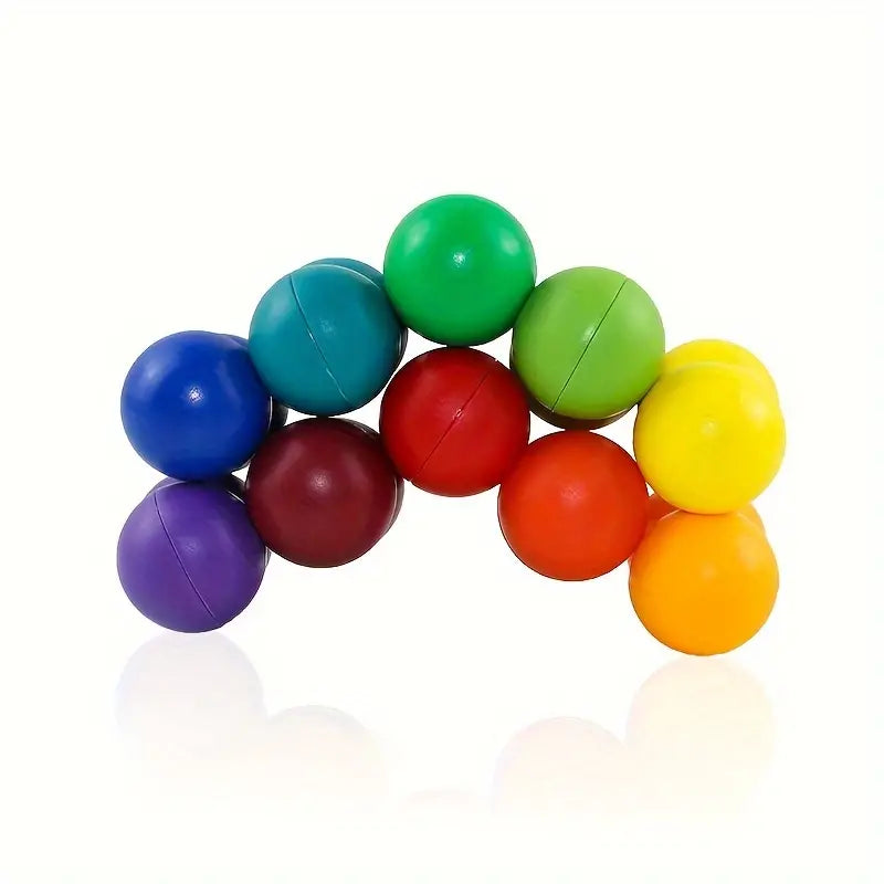 Montessori Rainbow Twisting Magic Puzzle Balls