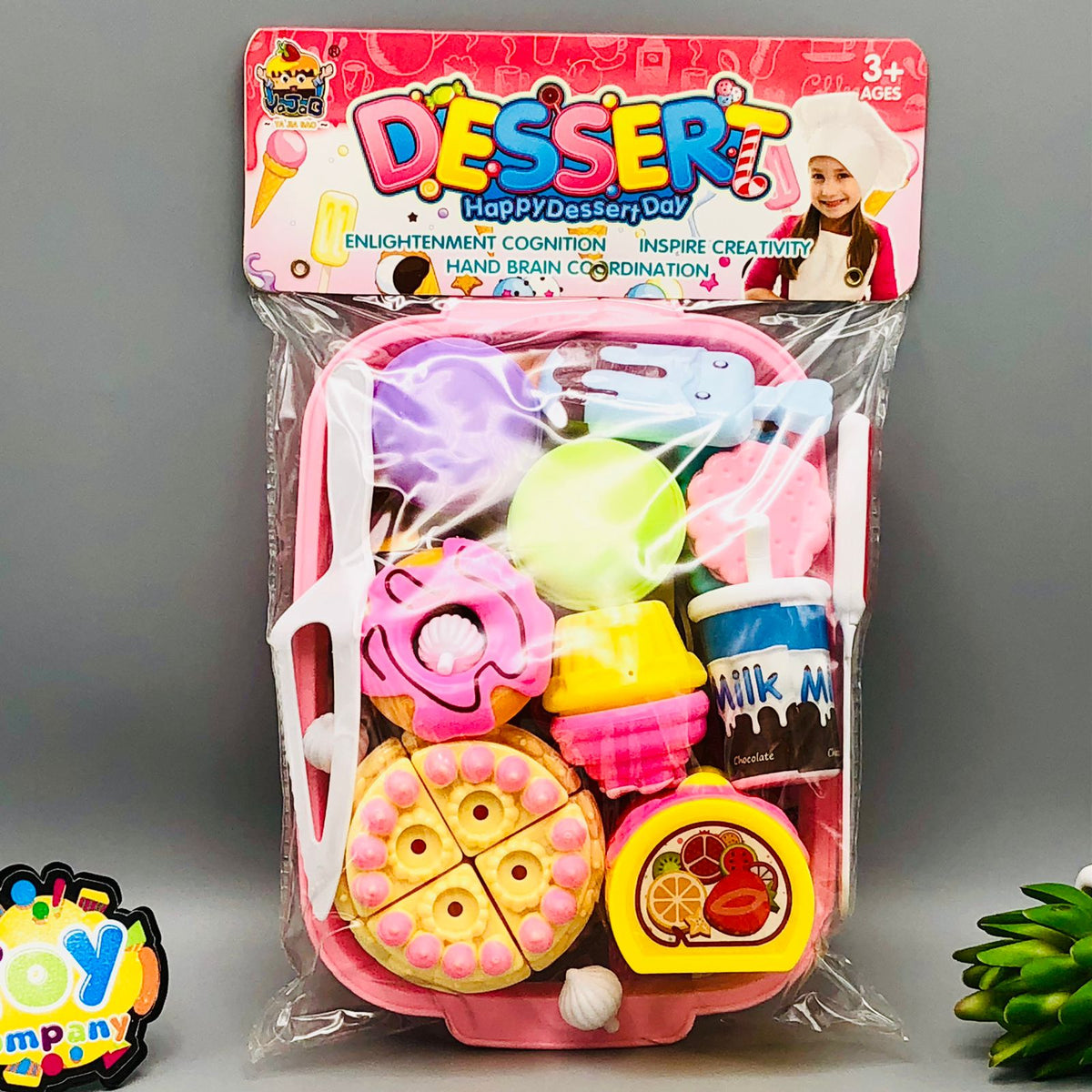 Pretend Play Dessert Cutting Toy Set - Assortment
