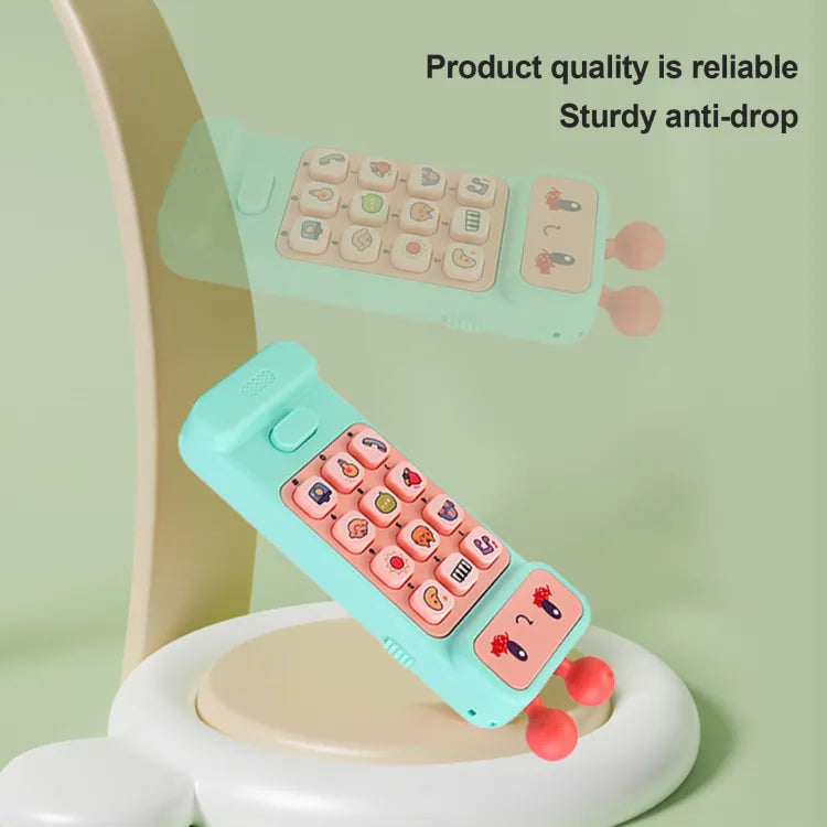 Robot Shaped Kids Musical Puzzle Mobile Phone