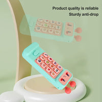 Robot Shaped Kids Musical Puzzle Mobile Phone