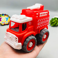4Pcs DIY Fire Fighting Screw Vehicles