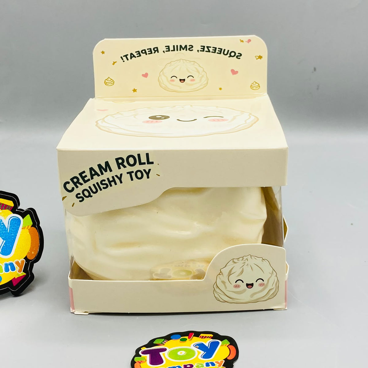 1Pc Squishy Jumbo Cream Roll