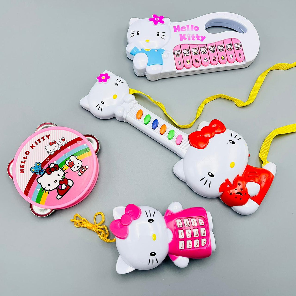 Hello Kitty 4 in 1 Musical Set
