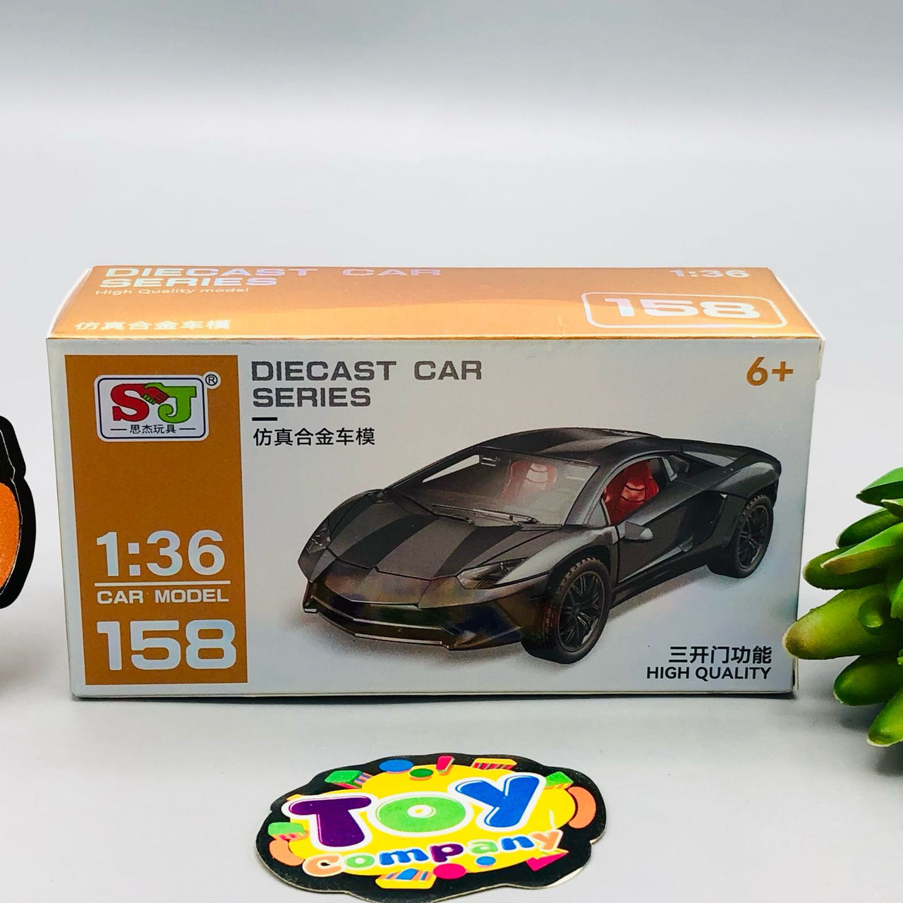 1:36 Diecast Mini Pullback Lamborghini Aventador Model Car